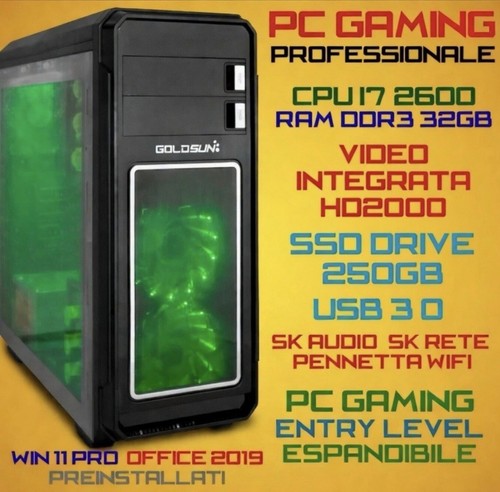 Computer fisso cpu - computer, intel