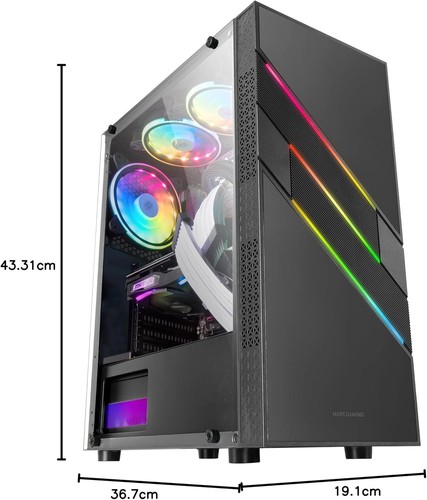 Gaming computer fisso - pc,