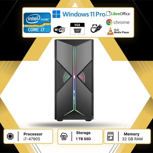 Computer desktop fisso - pc,