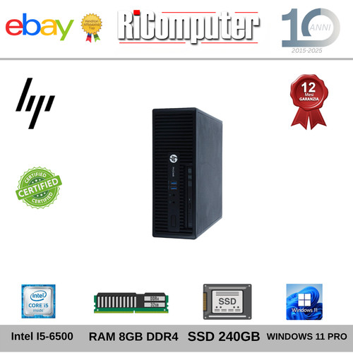 Computer fisso prodesk - fisso, 400