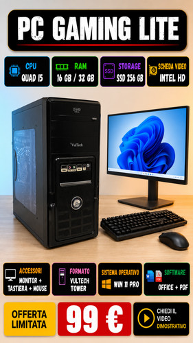 Computer amd fisso entry - hp,