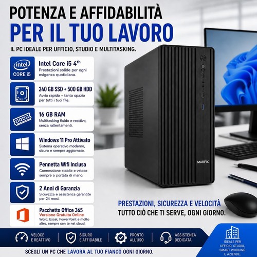 Computer fisso ufficio - computer,